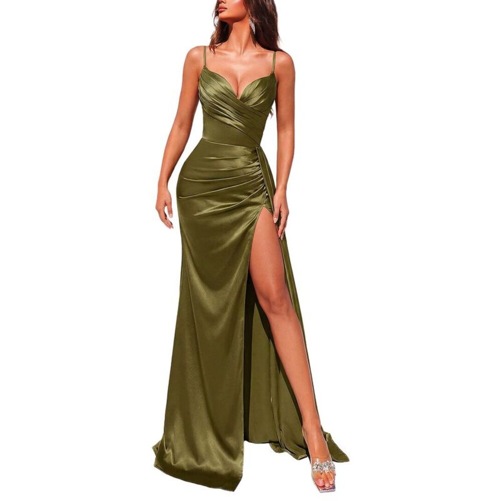 Oloey Womens  Solid Maxi Dress